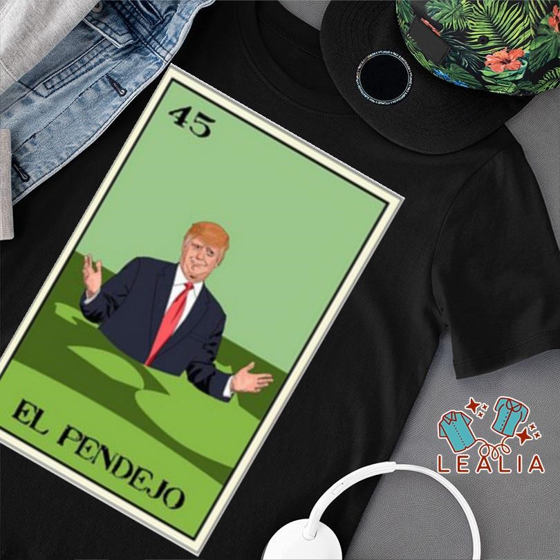 Chicano Marine El Pendejo 45 Lotería Card Shirt