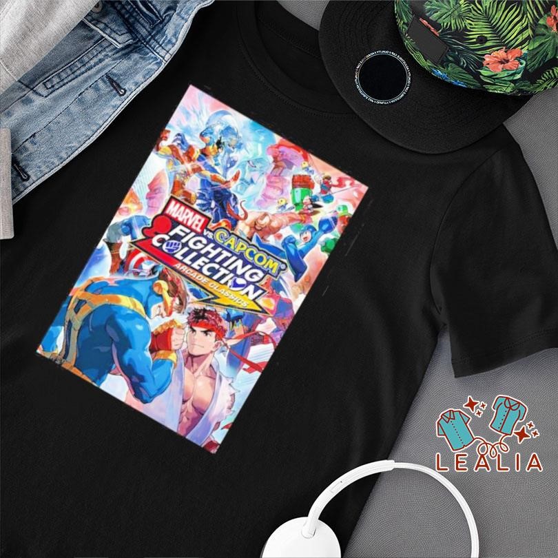 Marvel Vs Capcom Fighting Collection Arcade Classics T-shirt