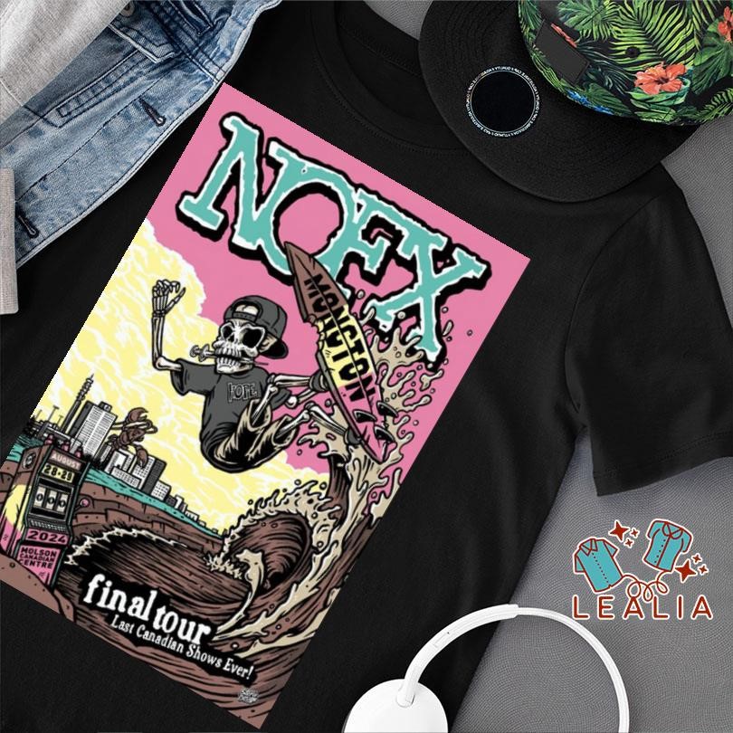 NOFX Hotel Casino New Brunswick August 28-29 2024 Poster shirt