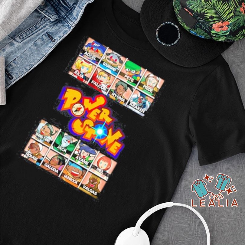 Power Stone Characters Shirt