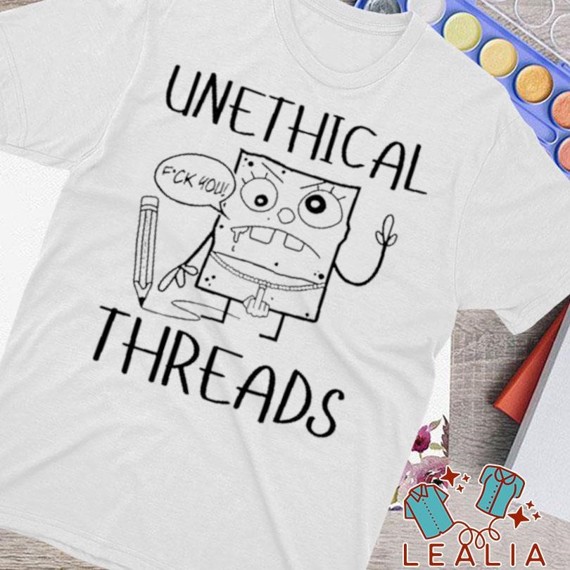 Unethical Threads Doodlebob Fuck You Shirt