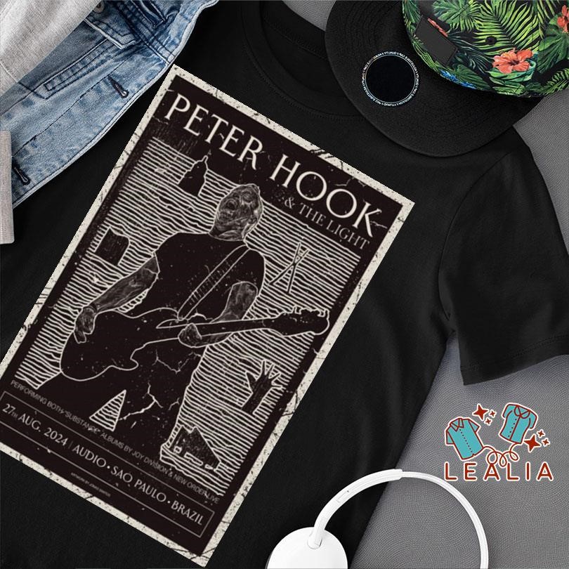 Peter Hook Aug 27 2024 Audio São Paulo Brazil Poster shirt